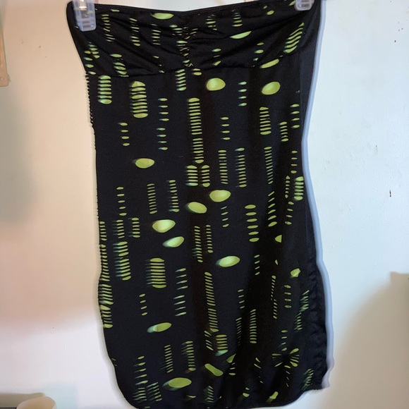 Strapless slit dress - Picture 1 of 1